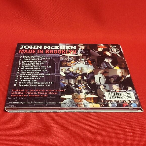 John McEuen Roots Music Made in Brooklyn CD 2016 Signed - Picture 4 of 11